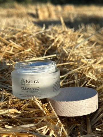 CREMA VISO NUTRIENTE LENITIVA CON LATTE D'ASINA 100% BIOLOGICO ITALIANO