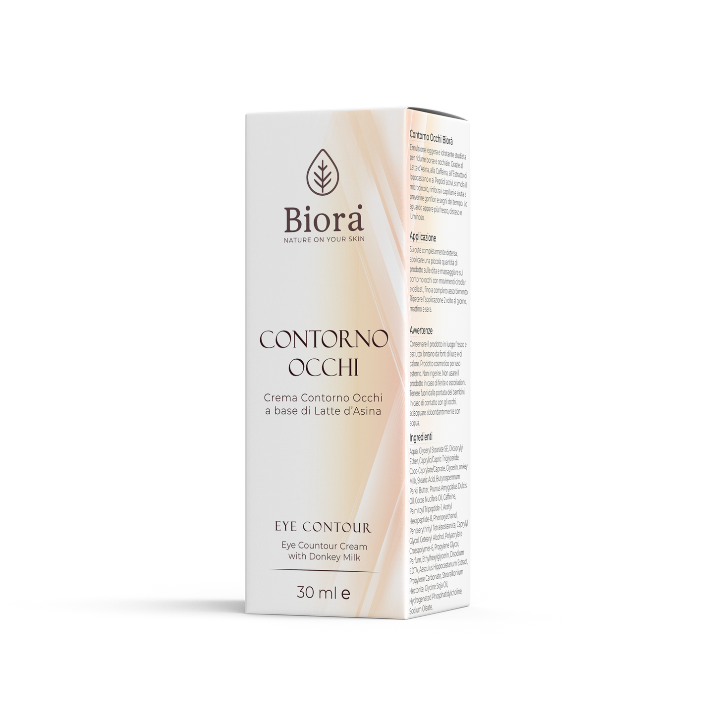 CREMA CONTORNO OCCHI CON LATTE D’ASINA 100% BIOLOGICO ITALIANO